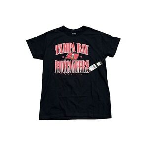 Tampa Bay Buccaneers T Shirt NFL Apparel Black Football Mens Medium NWT